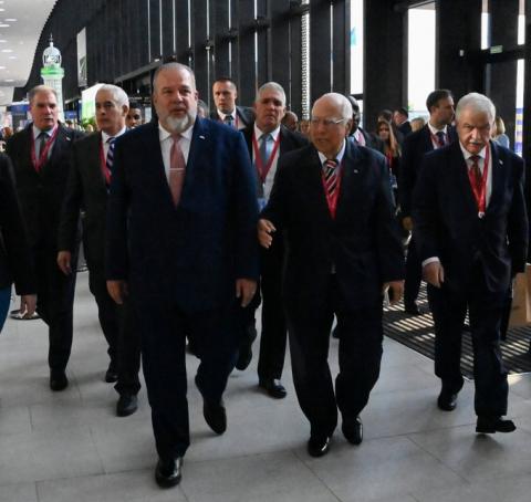 Llegada del Viceministro