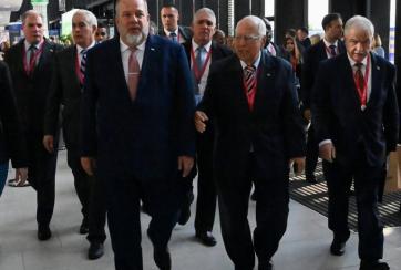 Llegada del Viceministro