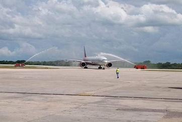 Iniciaron este 1ro de julio los vuelos directos entre Moscú y el Balneario de Varadero.