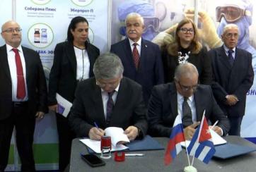 Cuba y Rusia firman acuerdo para la cooperación biotecnológica