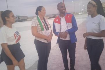 Juventud cubana se moviliza en solidaridad con el pueblo palestino