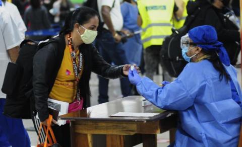 protocolo de salud en aeropuertos