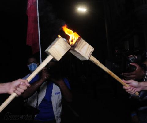 marcha de las antorchas