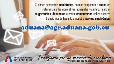 correo aduana