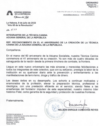 carta felicitacion