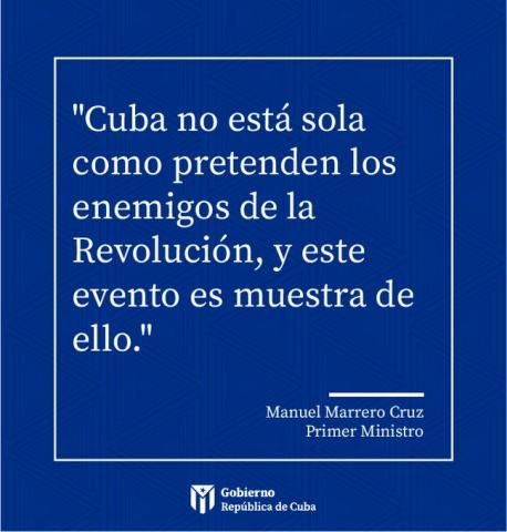 Cuba no esta sola Cuba no esta sola