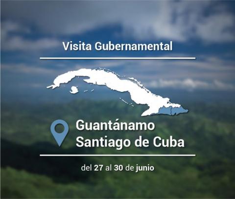 Visita Gubernamental a Santiago de Cuba.
