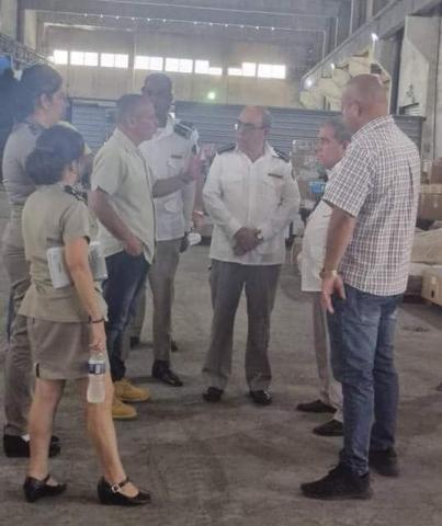Realiza Jefe de la Aduana General de la República visita 