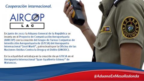 #AduanaEnMesaRedonda| Cooperación internacional. #AduanaEnMesaRedonda| Cooperación internacional.