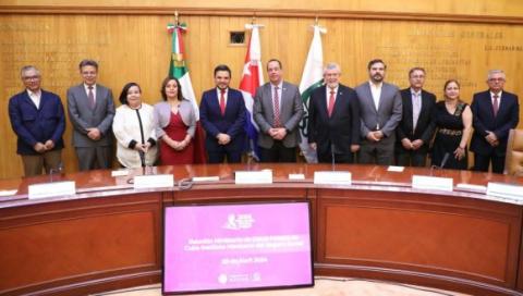 Cuba y México buscan afianzar cooperación en salud Cuba y México buscan afianzar cooperación en salud