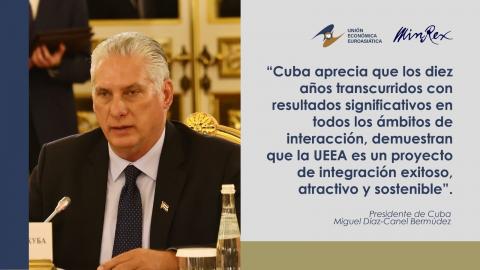 Palabra del presidente de Cuba