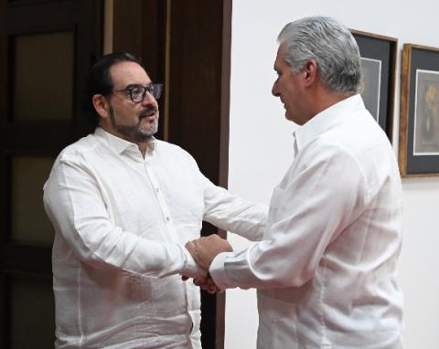 Agradece Díaz-Canel apoyo de la Organización Latinoamericana de Energía Agradece Díaz-Canel apoyo de la Organización Latinoamericana de Energía
