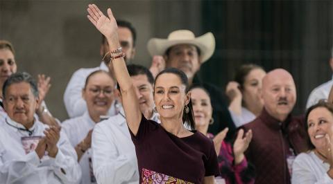 Felicitó Díaz-Canel a Claudia Sheinbaum, presidenta electa de México Felicitó Díaz-Canel a Claudia Sheinbaum, presidenta electa de México