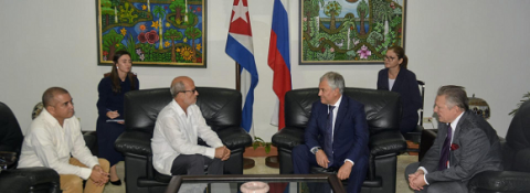 Llegó a Cuba el presidente de la Duma Estatal de Rusia, Vyacheslav Volodin Llegó a Cuba el presidente de la Duma Estatal de Rusia, Vyacheslav Volodin