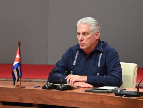 Díaz-Canel: Es urgente y necesario rechazar métodos golpistas que pujan por emerger constantemente Díaz-Canel: Es urgente y necesario rechazar métodos golpistas que pujan por emerger constantemente