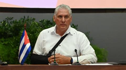 Reitera presidente cubano respaldo a Venezuela en cumbre de ALBA-TCP