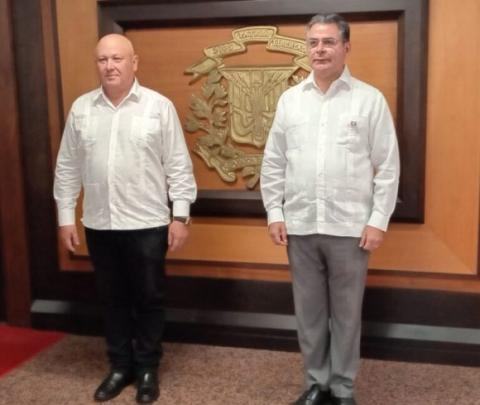 Arriba a República Dominicana viceprimer ministro de Cuba para asistir a juramentación de Luis Abinader