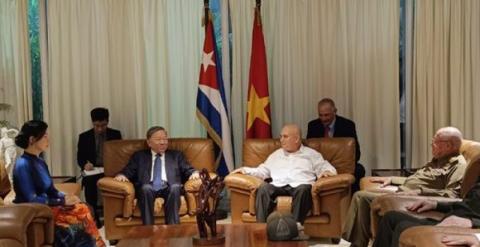 Llega a Cuba el presidente de Vietnam Llega a Cuba el presidente de Vietnam