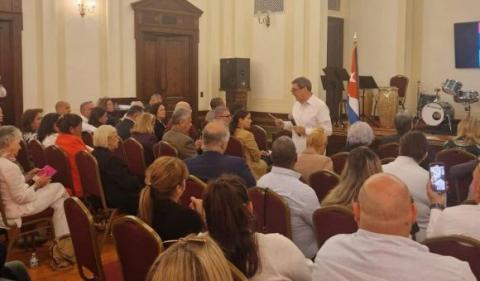 Bruno Rodríguez Parrilla participó en V Encuentro de Cubanos Residentes en Estados Unidos
