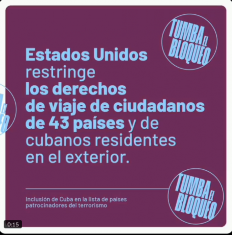 Tumba el Bloqueo.