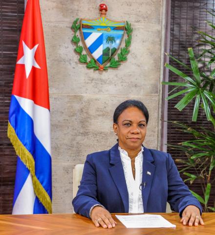 La vice 1ra. ministra, @InesMChapman