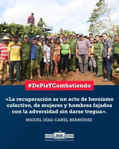 La recuperación es un acto de heroísmo colectivo