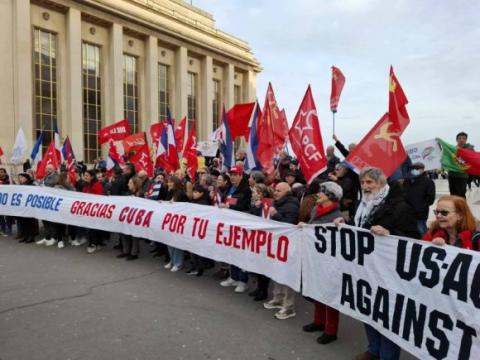 Organizaciones solidarias de Europa respaldan a Cuba y condenan el bloqueo