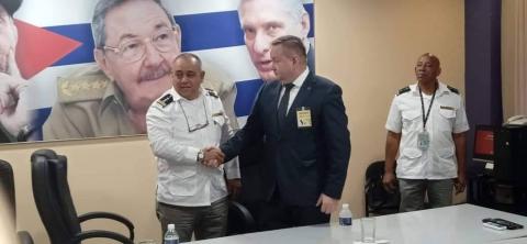  Realiza visita de trabajo a Cuba Jefe de la Técnica Canina del Servicio Federal de Aduanas de Rusia.