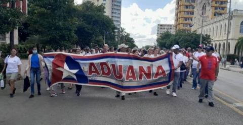 aduana marcha