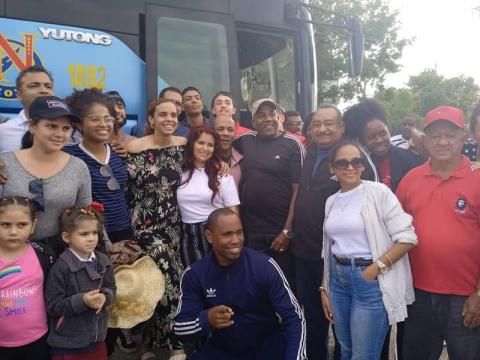 joven destacada que participó en la ruta histórica