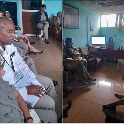 Participó Wiliam Pérez González  Vicejefe Primero de la Aduana General de la República en evento de preparación en la aduana de control mercatil.