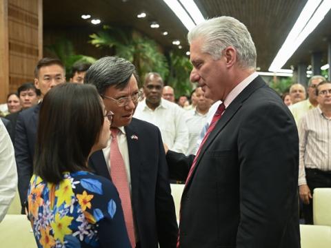 Cuba celebra los 95 años del Partido Comunista de Vietnam Cuba celebra los 95 años del Partido Comunista de Vietnam