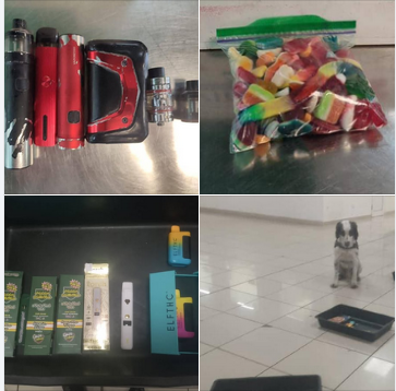 El Vicejefe Primero Wiliam Pérez  Gonzalez comunicó la detección de una nueva sustancia