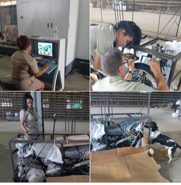 Inicia en las instalaciones de Aerovaradero SA en Holguín el despacho de motos de combustión cumplimentando todas las formalidades previstas para ello.   