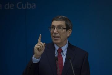 Conferencia del canciller cubano