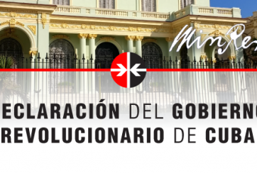 declaracion del minrex