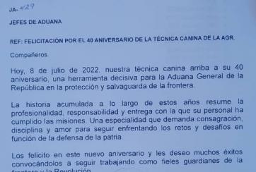 carta canina 2022
