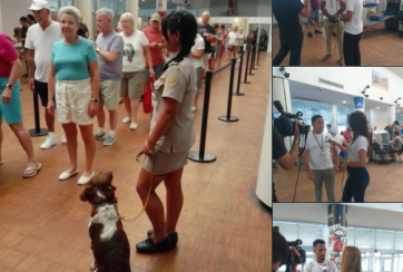 grabaciones en el crucero
