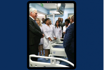 Visita del Presidente a los Colaboradores