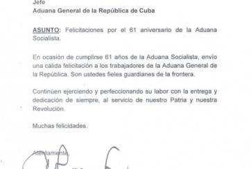 carta primer ministro