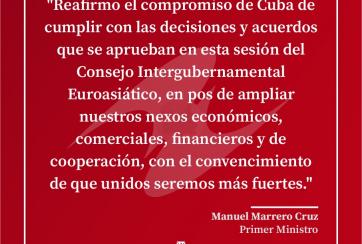 El Primer Ministro Reafirmo que