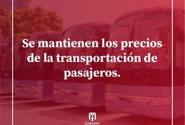 la posposición en la aplicación de los nuevos precios del combustible