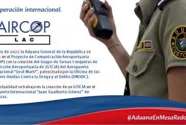 #AduanaEnMesaRedonda| Cooperación internacional.