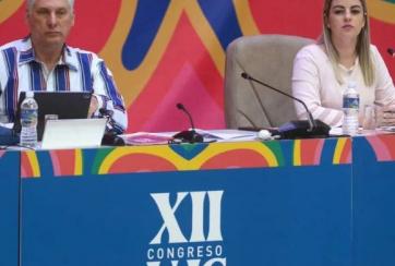 Comenzó la sesión plenaria del 12 Congreso de la Unión de Jóvenes Comunistas