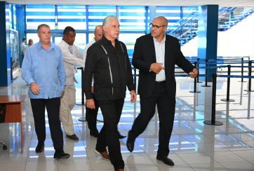 Visita del presidente a FITCuba 2024