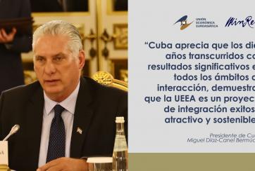 Palabra del presidente de Cuba