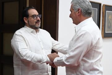 Agradece Díaz-Canel apoyo de la Organización Latinoamericana de Energía