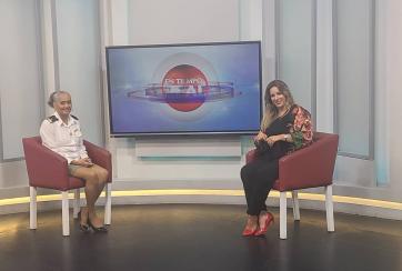 la Aduana en la Revista En Tiempo Real del Canal Caribe