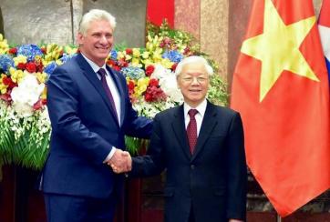 Expresamos nuestras más sentidas condolencias por el fallecimiento del querido compañero Nguyen Phu Trong