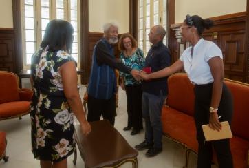 La Viceministra de Relaciones Exteriores de Cuba, 